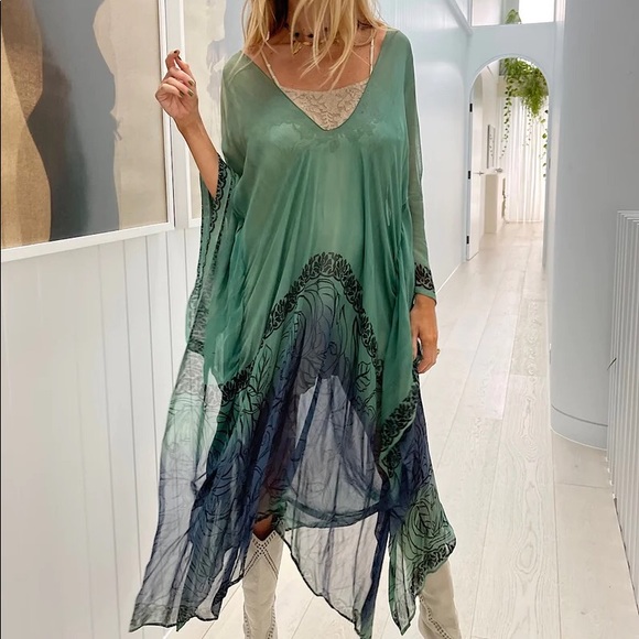 FLASH SALE: OFFER $185, Vintage 70’s Kaftan, Sourced by Chasing Unicorns - Picture 10 of 17